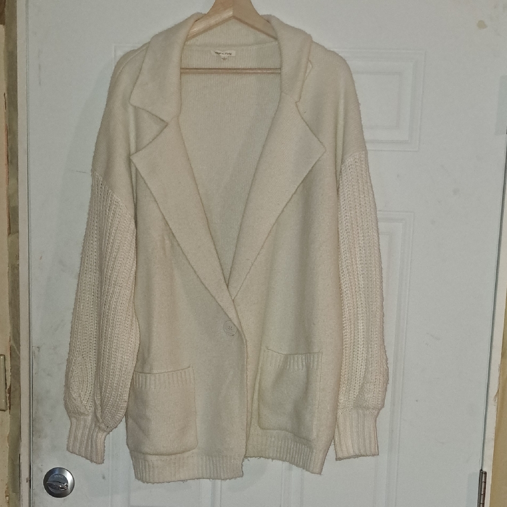 Tea n Rose Cream Women's Cardigan